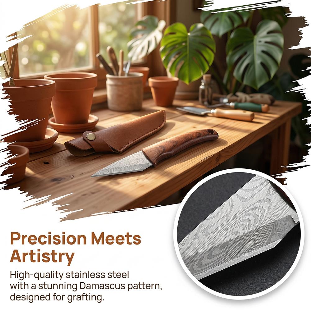 Gardening Tools Sharp - Multi-Functional Sharp Handheld Pruning Knife for