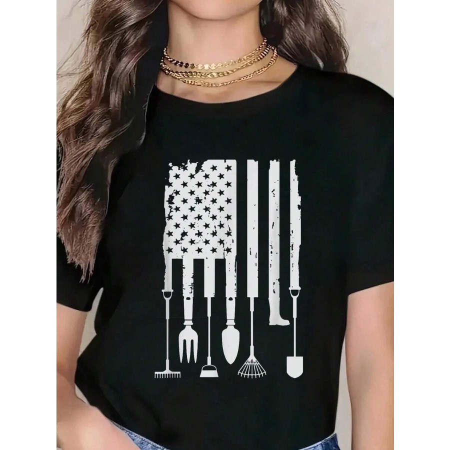 Junior Gardening Tools - Vintage American Flag Gardener Gardening Tools