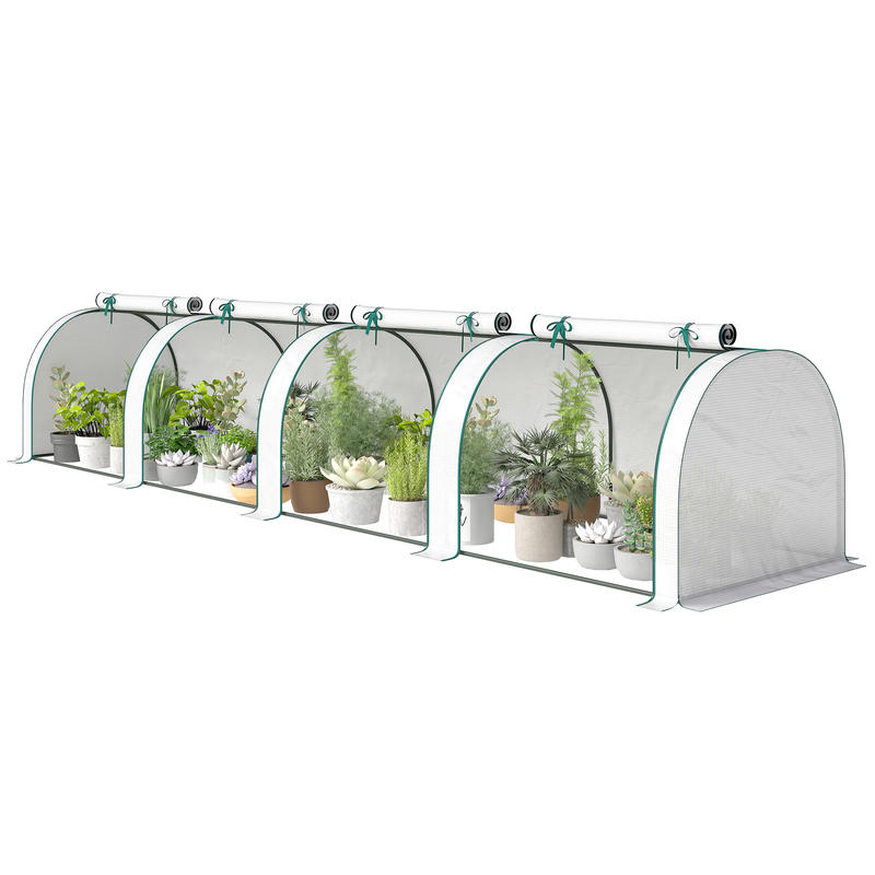 Greenhouse Mini Indoor - Outsunny Mini Greenhouse, Portable Greenhouse with