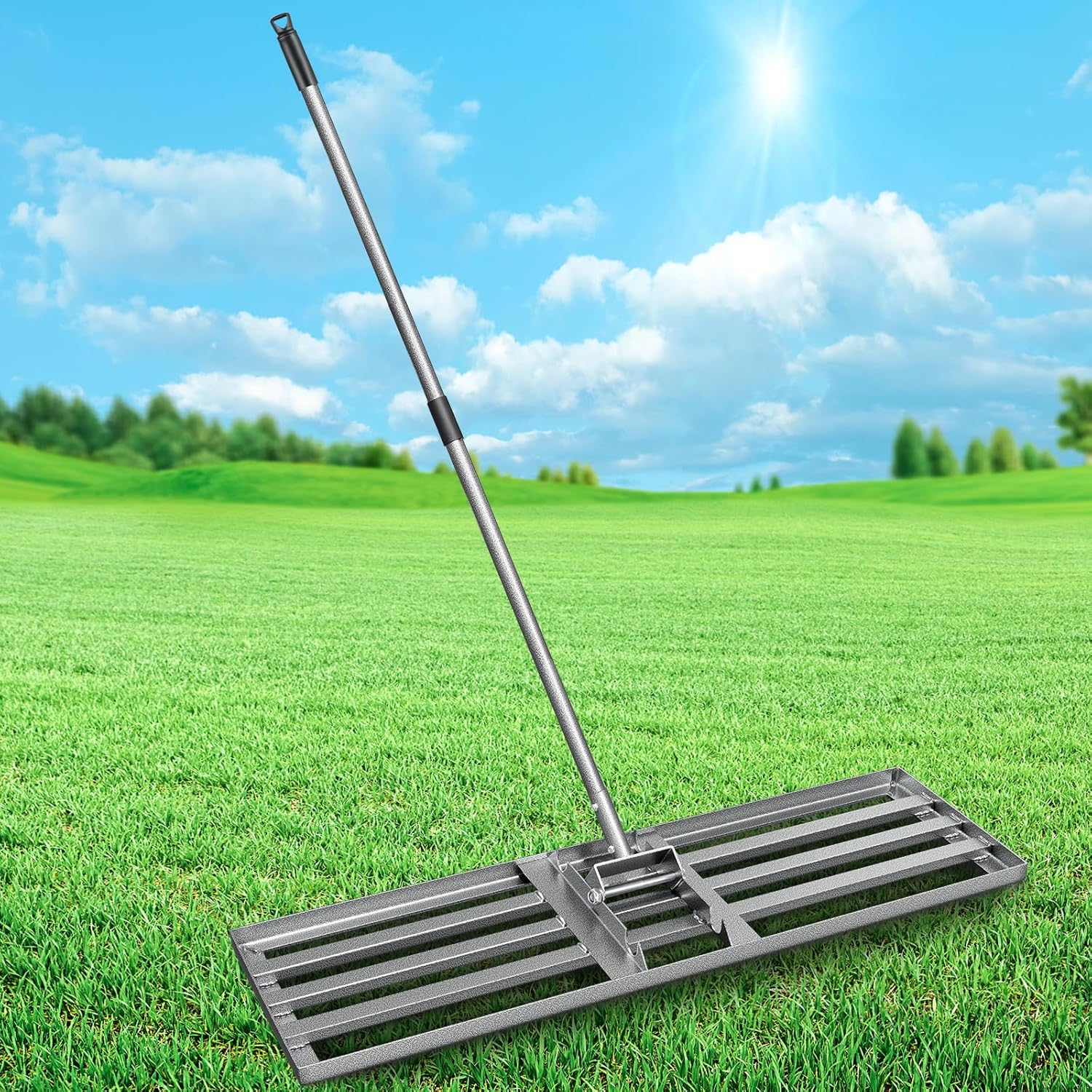 Gardening Tools Images - 36x10 Heavy Duty Lawn Leveling Rake