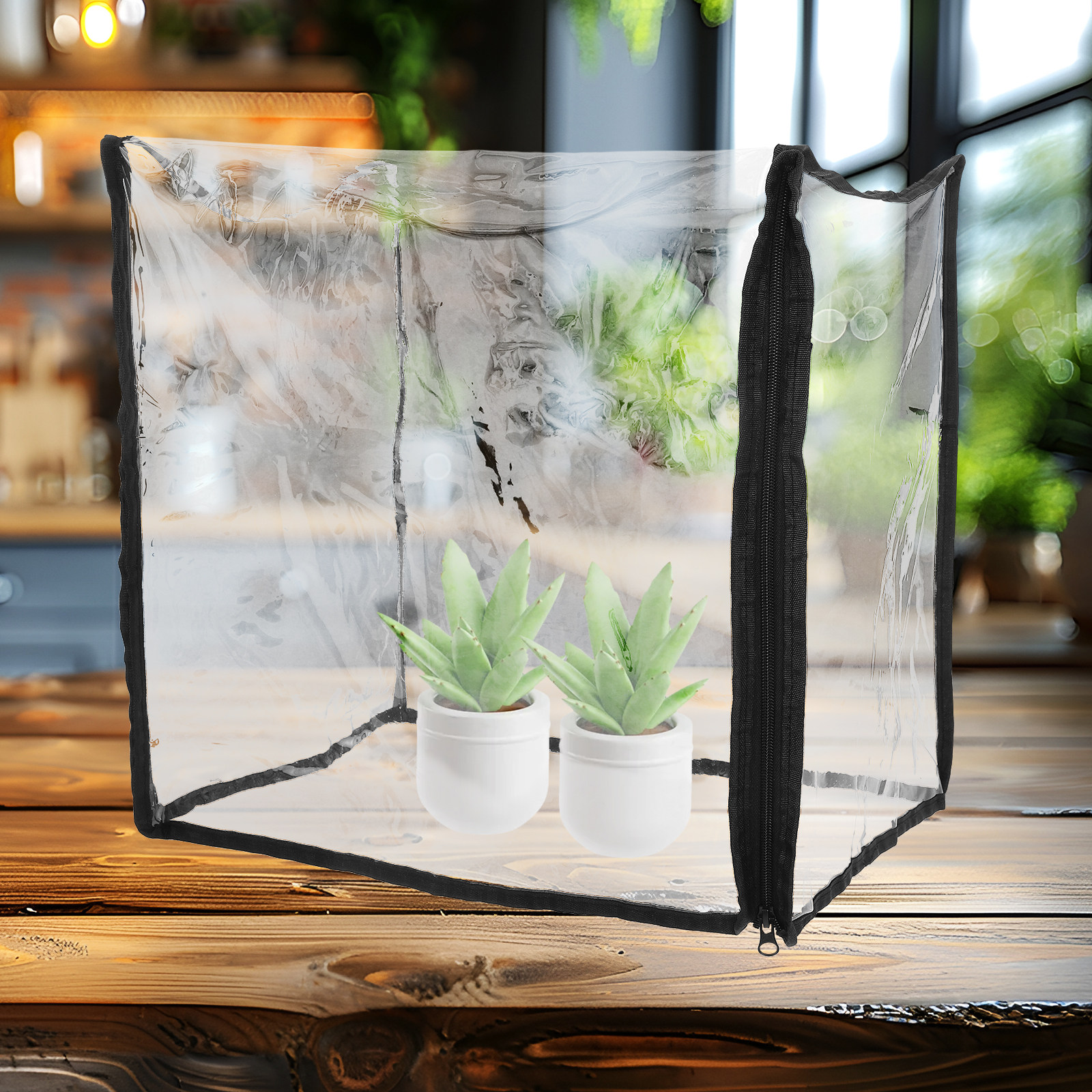 Greenhouse Mini Indoor - Mini Succulent Greenhouse Cover with Zipper