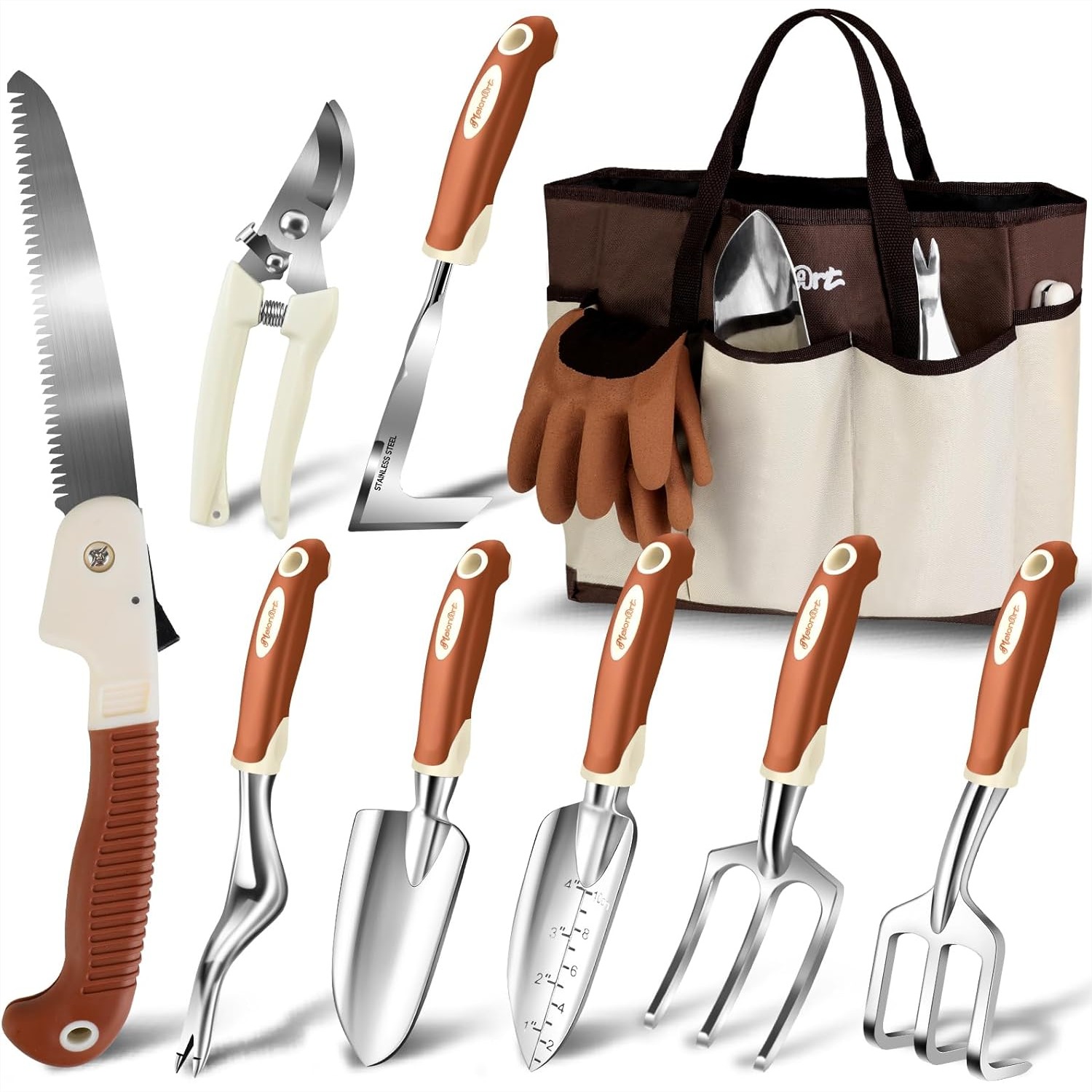 Gardening Tools Images - 10 Pcs Heavy Duty Garden Tool