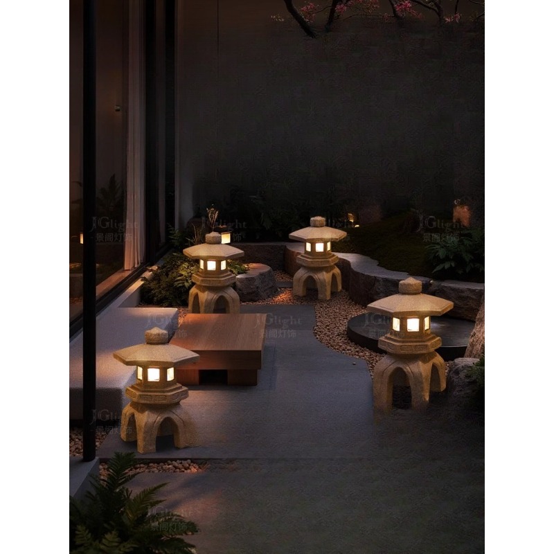 Outdoor Chinese stone lantern  - Gardening Tools B&Q recension och pris