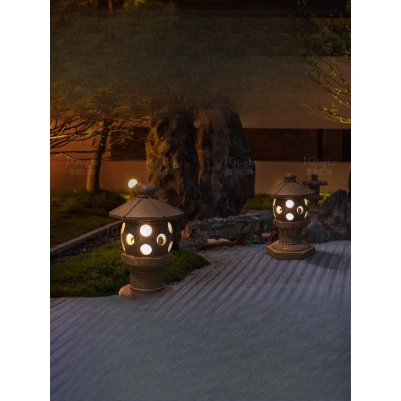 Outdoor Chinese stone lantern  - Gardening Tools B&Q recension och pris