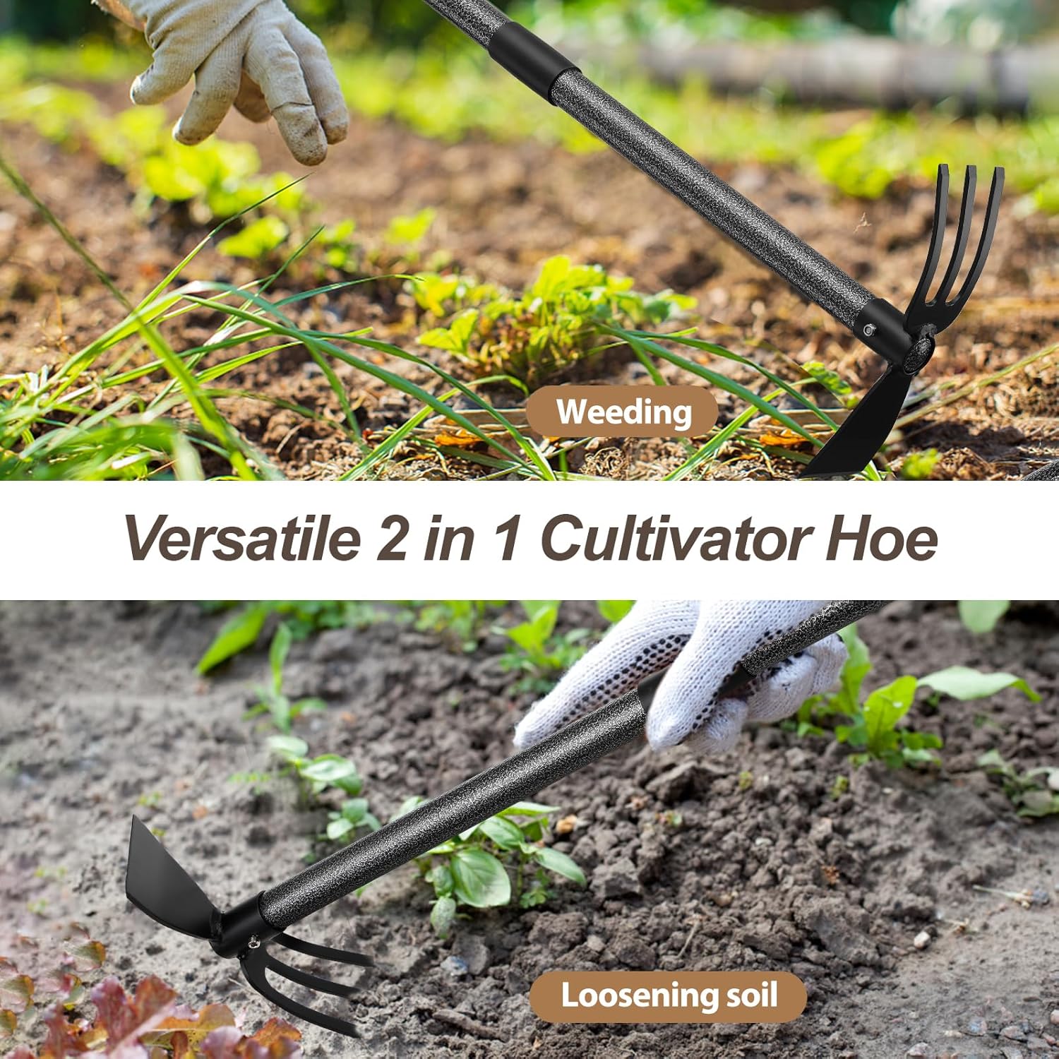 45 Inch Garden Hoe Tool, 2 in  - Gardening Tools Images recension och pris