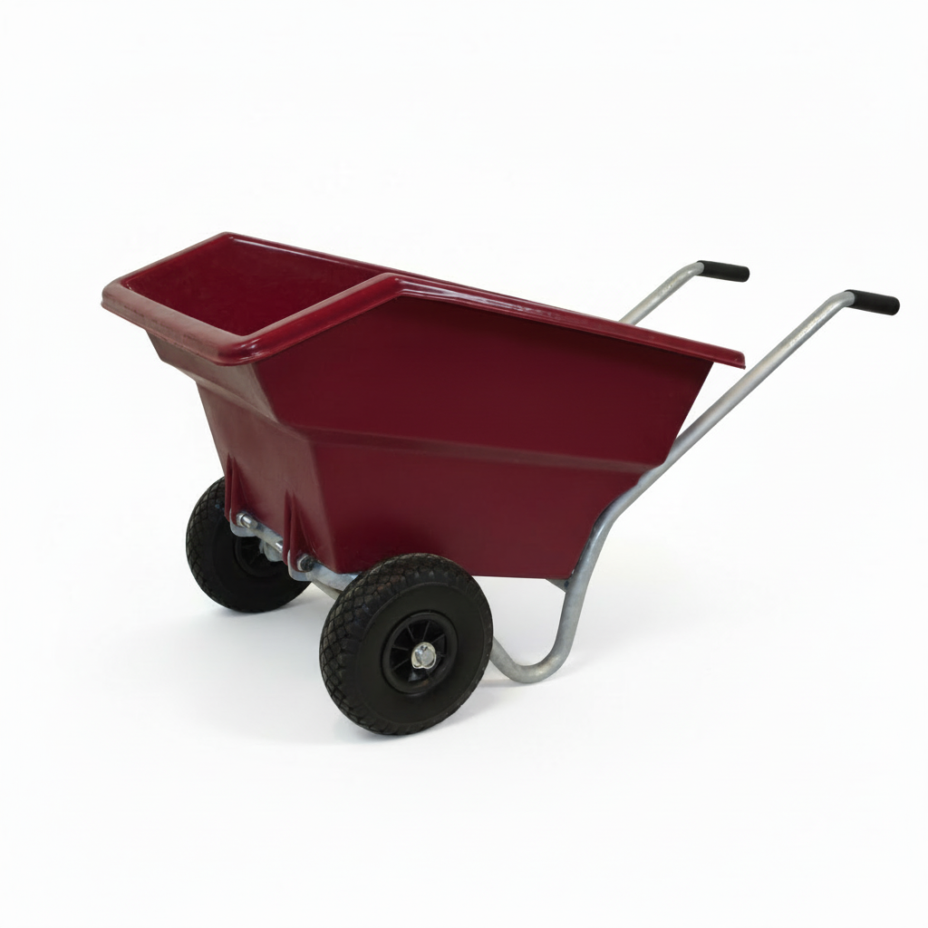 125 L Steel Tipping Wheelbarro - Junior Gardening Tools recension och pris