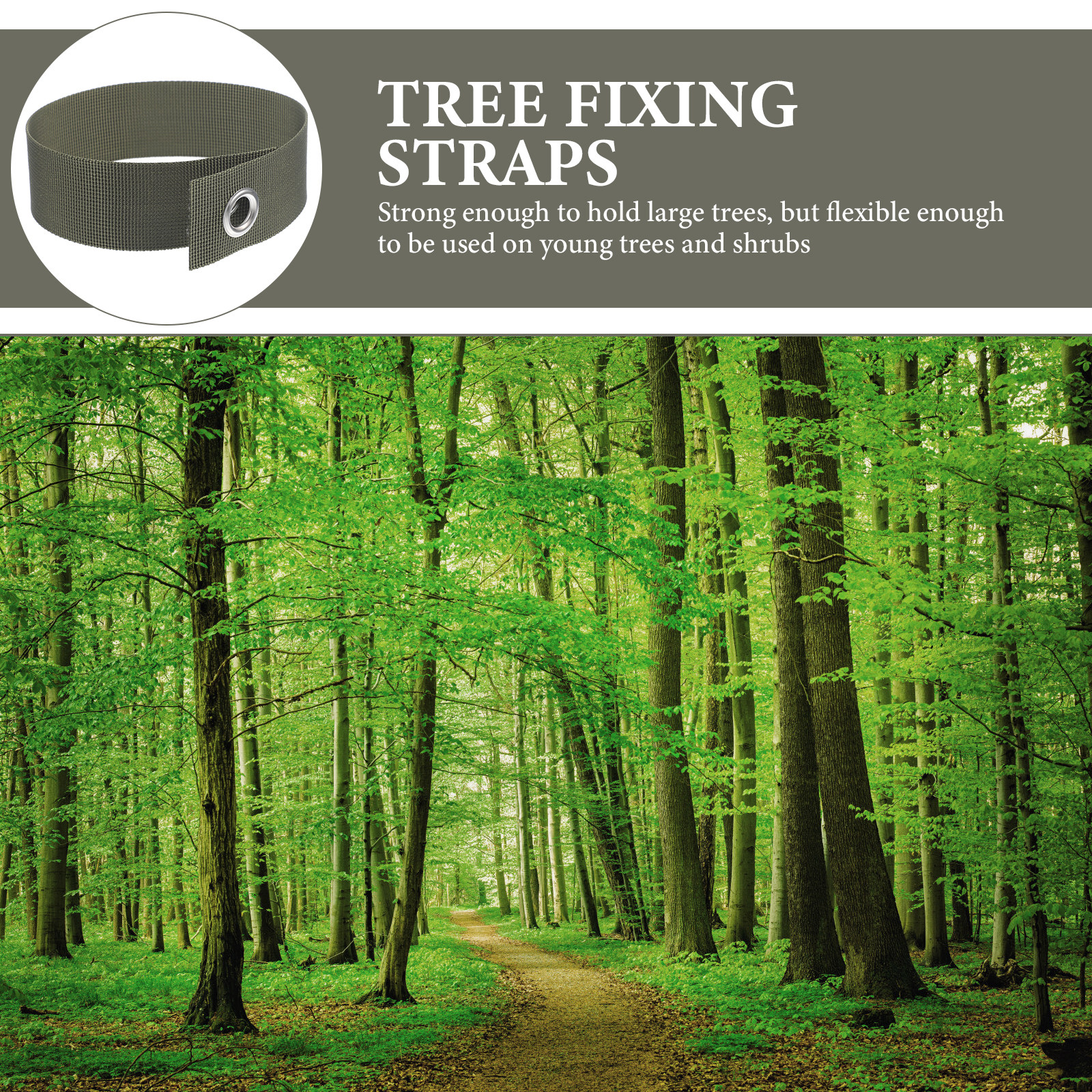 8Pcs Tree Fixing Nylon Strap S - Gardening Tools Holder recension och pris