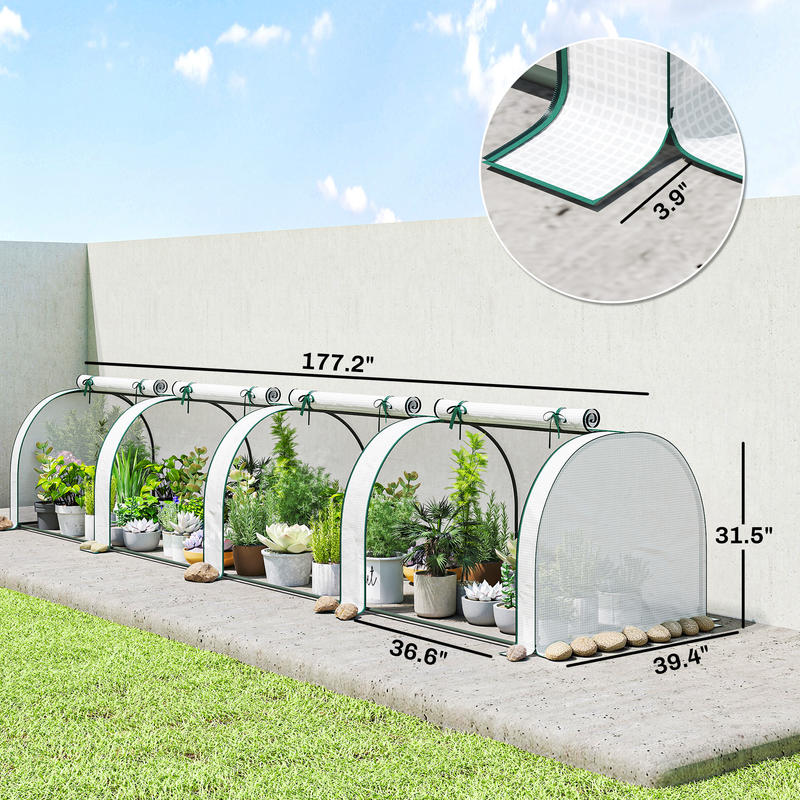 Outsunny Mini Greenhouse, Port - Greenhouse Mini Indoor recension och pris