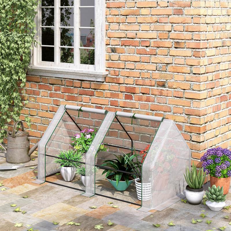 Outsunny Portable Mini Greenho - Greenhouse Mini Indoor recension och pris