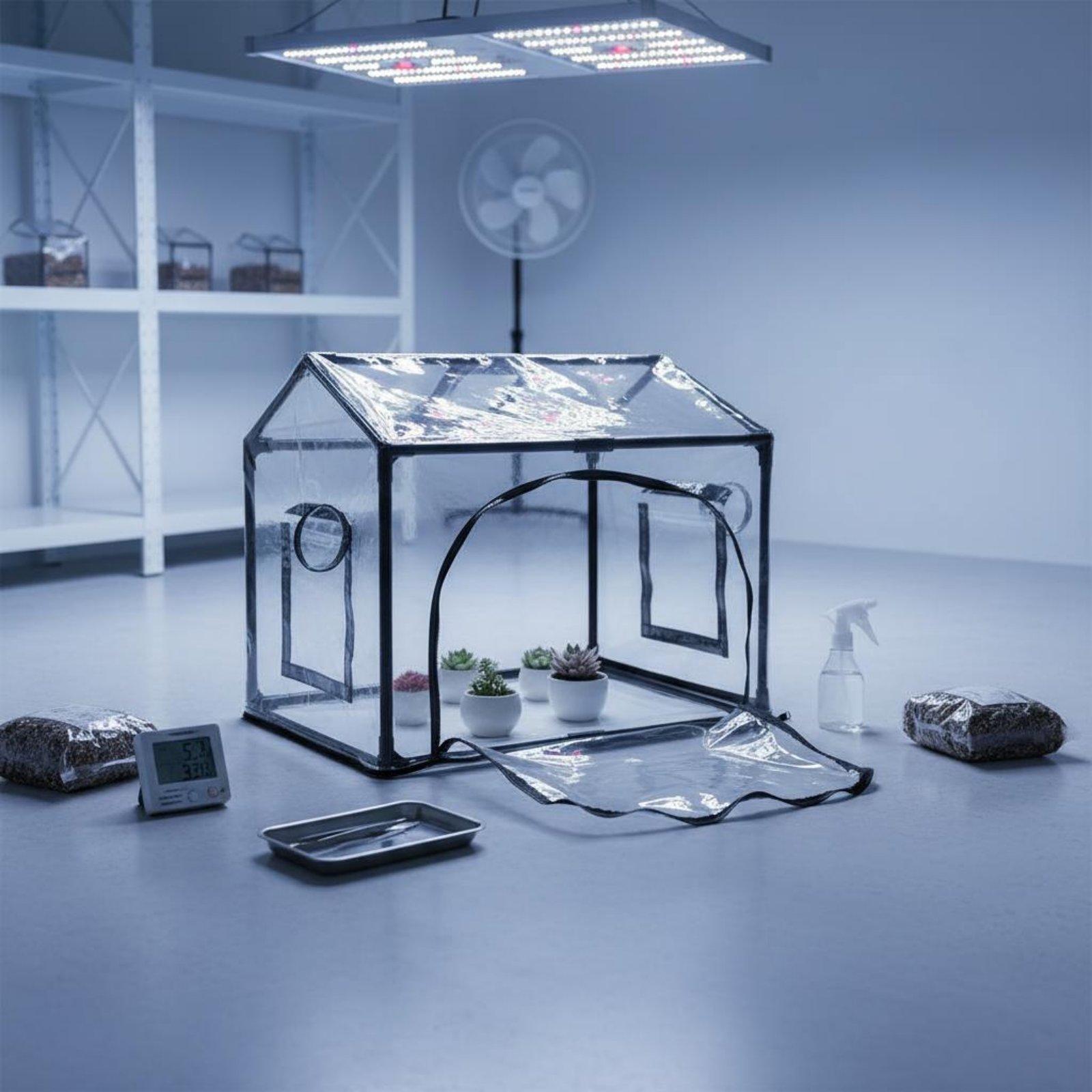 Fungi Growing Tent Sturdy-Duty - Greenhouse Mini Indoor recension och pris