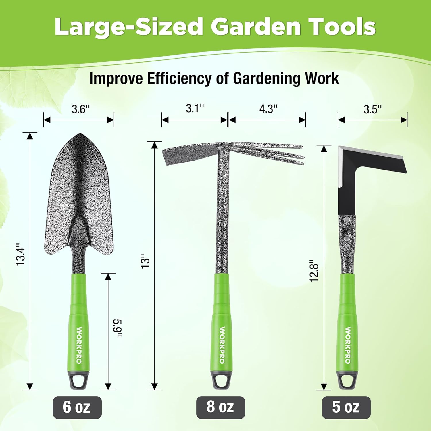 6-Piece Heavy Duty Garden Tool - Gardening Tools Images recension och pris