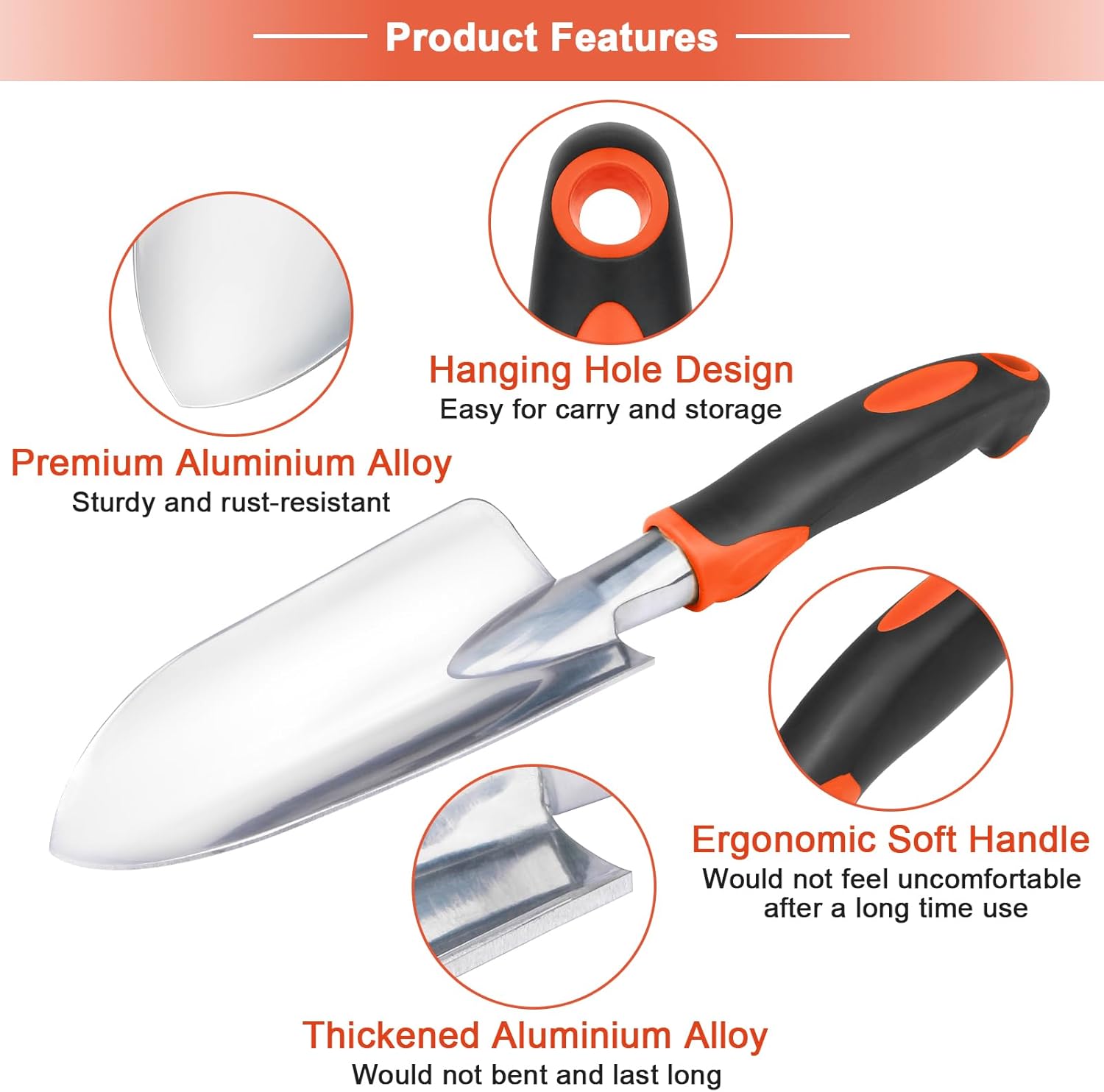 Garden Shovel Hand Trowel, Hea - Gardening Tools Images recension och pris