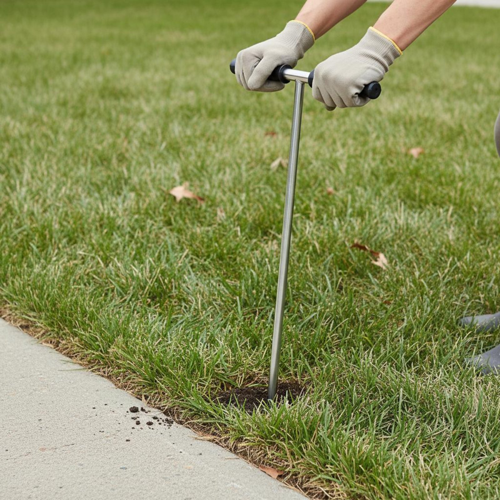 T-Handle Ground Rod Sharp Tip  - Gardening Tools Sharp recension och pris
