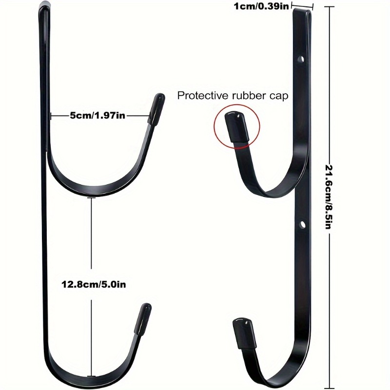 1 Pair Carbon Steel Pool Hook  - Gardening Tools Holder recension och pris