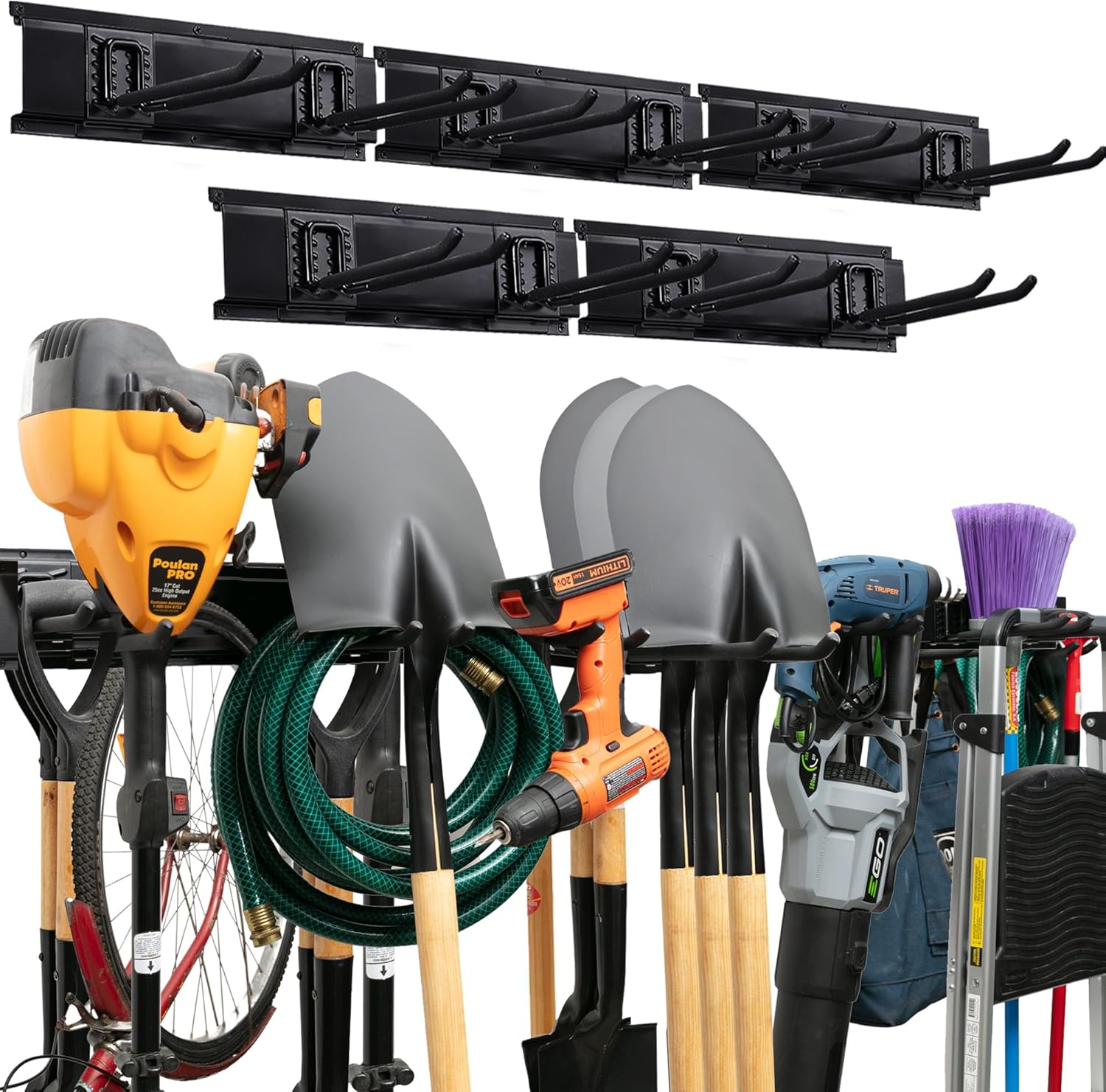 80-Inch Garage Tool Organizer  - Gardening Tools Images recension och pris