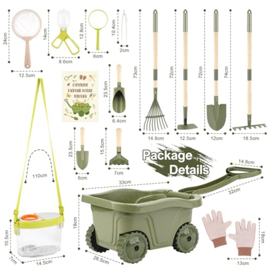Gardening Tools and Bug Catche - Gardening Tools 2 Year Old recension och pris