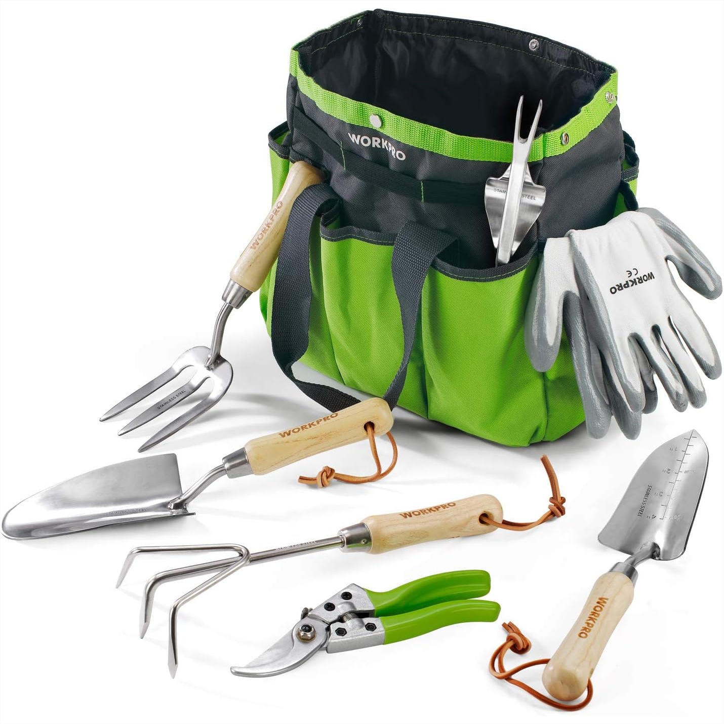 Garden Tools Set, 8 Piece Stai - Gardening Tools Images recension och pris