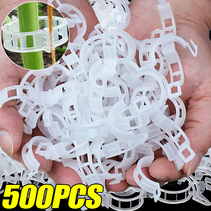 500/50PCS Plant Support Clips  - Gardening Tools Holder recension och pris