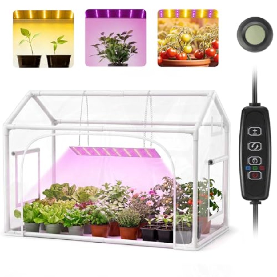 Mini Indoor Greenhouse with Gr - Greenhouse Mini Indoor recension och pris