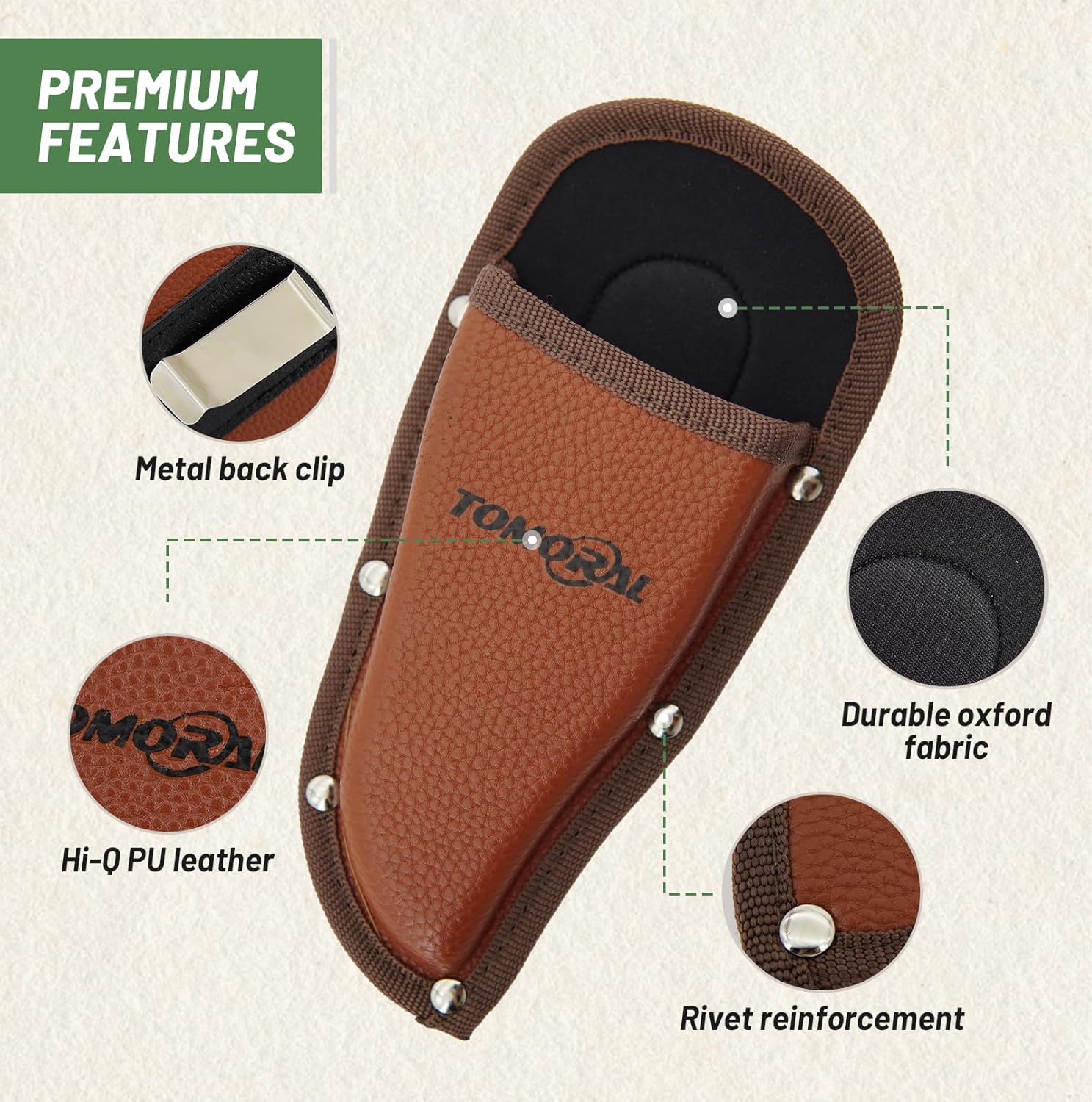 PU Leather Pruner Holster - He - Gardening Tools Images recension och pris