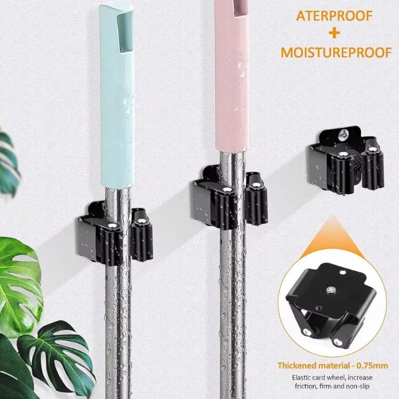 1-10Pcs Mop Broom Holder Wall  - Gardening Tools Holder recension och pris