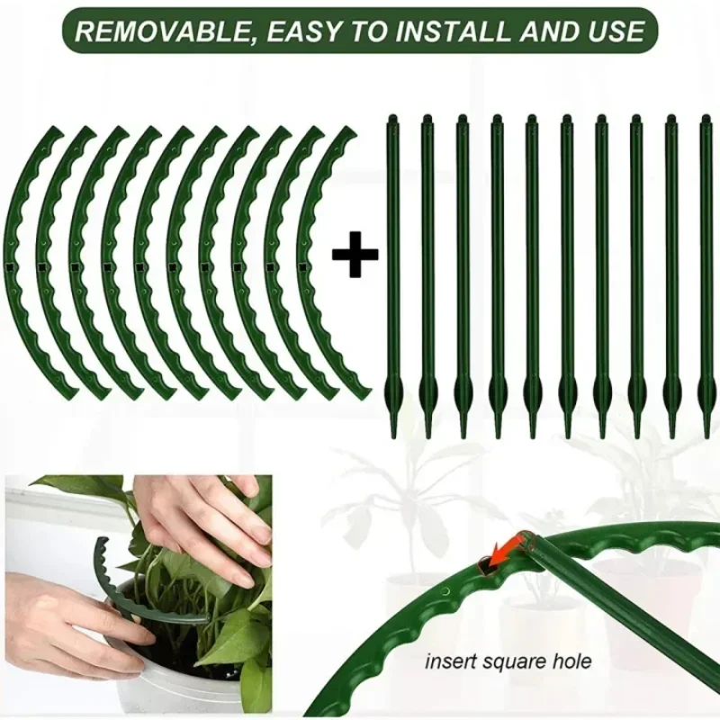 Plastic Plant Support Pile Sta - Gardening Tools Holder recension och pris