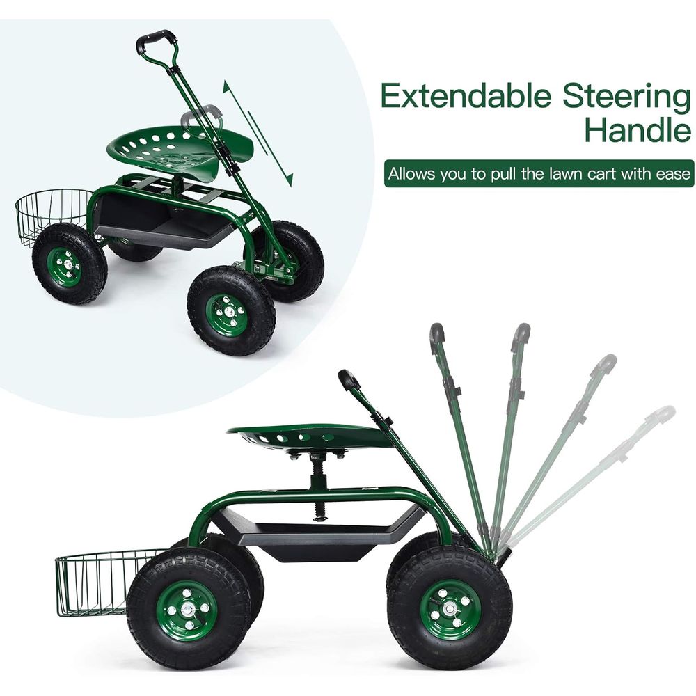 Garden Cart with Seat, Gardeni - Gardening Tools B&Q recension och pris