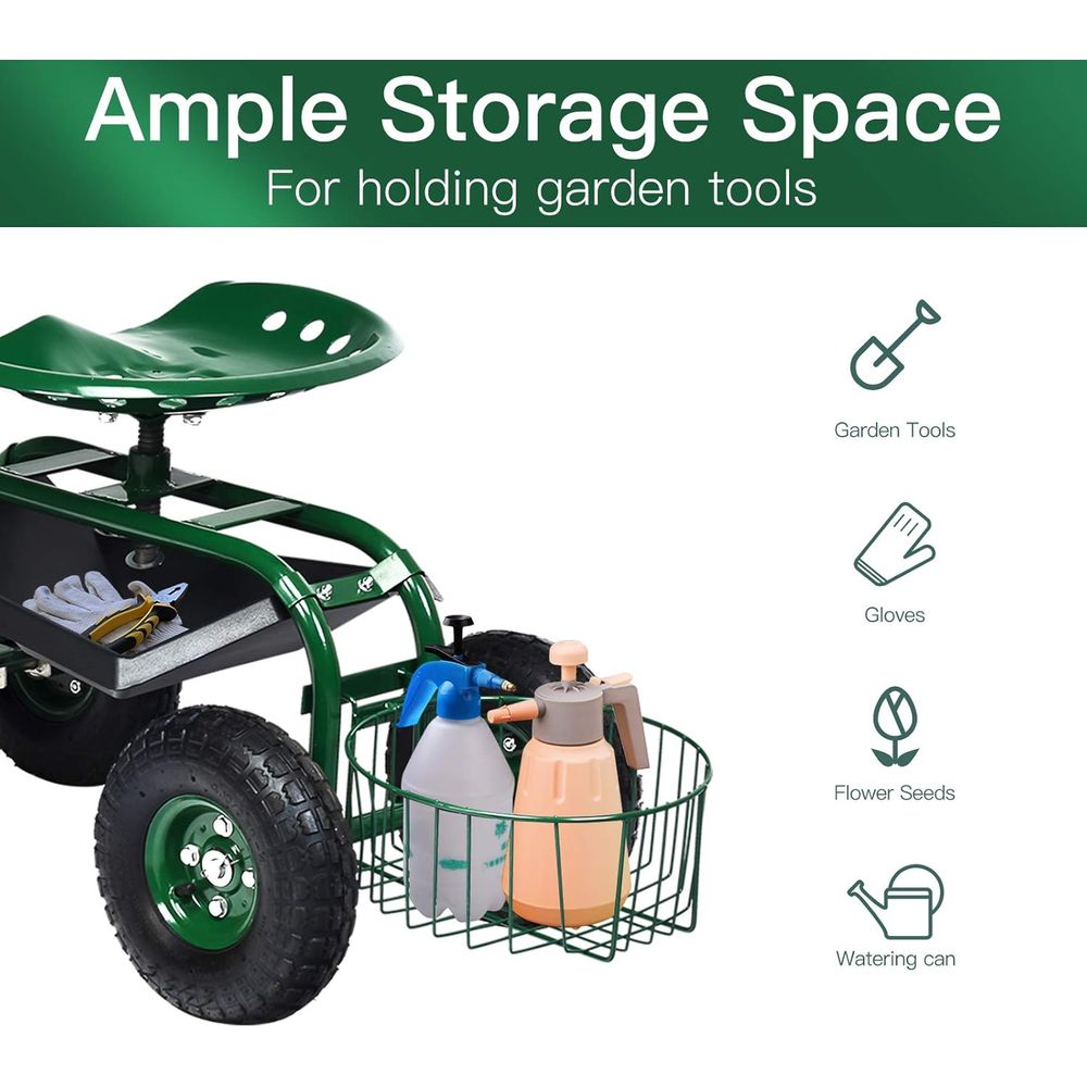 Garden Cart with Seat, Gardeni - Gardening Tools B&Q recension och pris