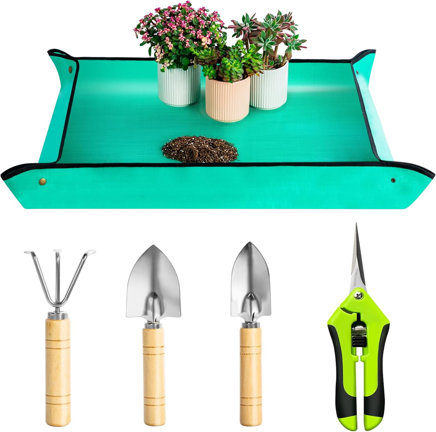 5Pcs Succulent Tools Set with  - Gardening Tools Images recension och pris
