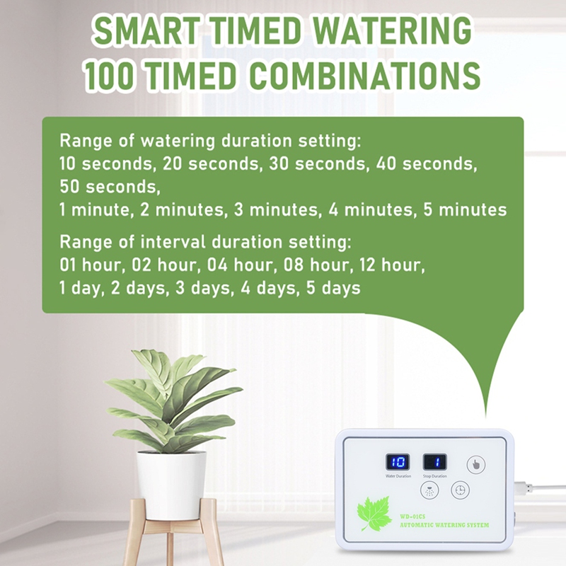 Automatic Watering System Time - Automatic Plant Waterer recension och pris
