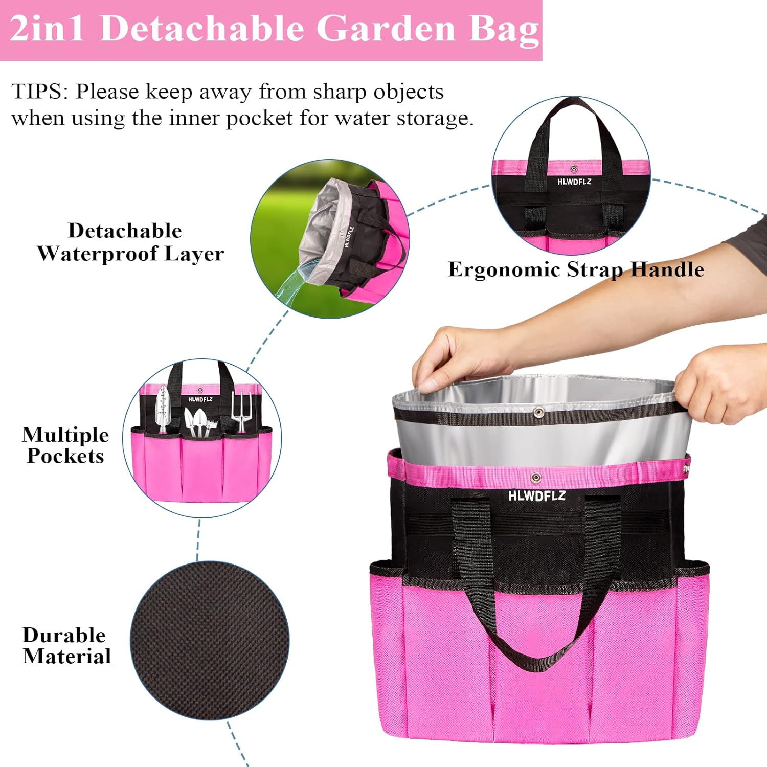24PCS Heavy Duty Garden Tool S - Gardening Tools Images recension och pris