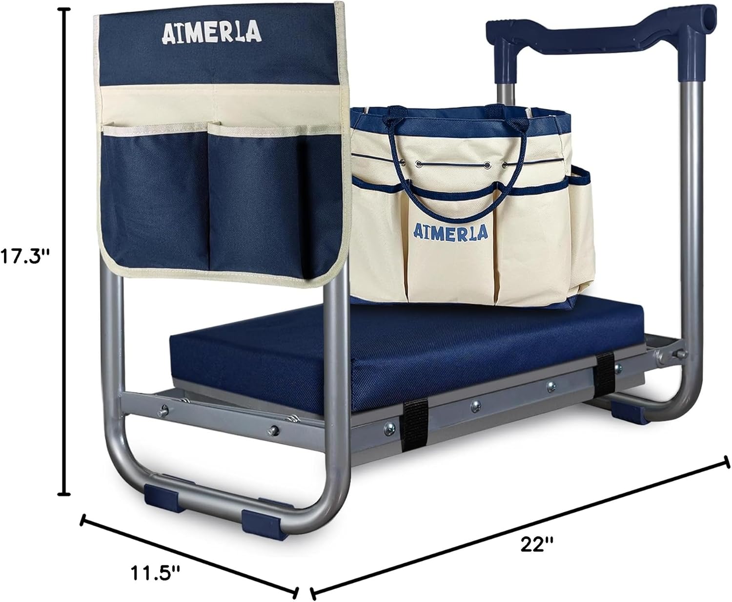 Foldable Kneeler Seat with Det - Gardening Tools Images recension och pris