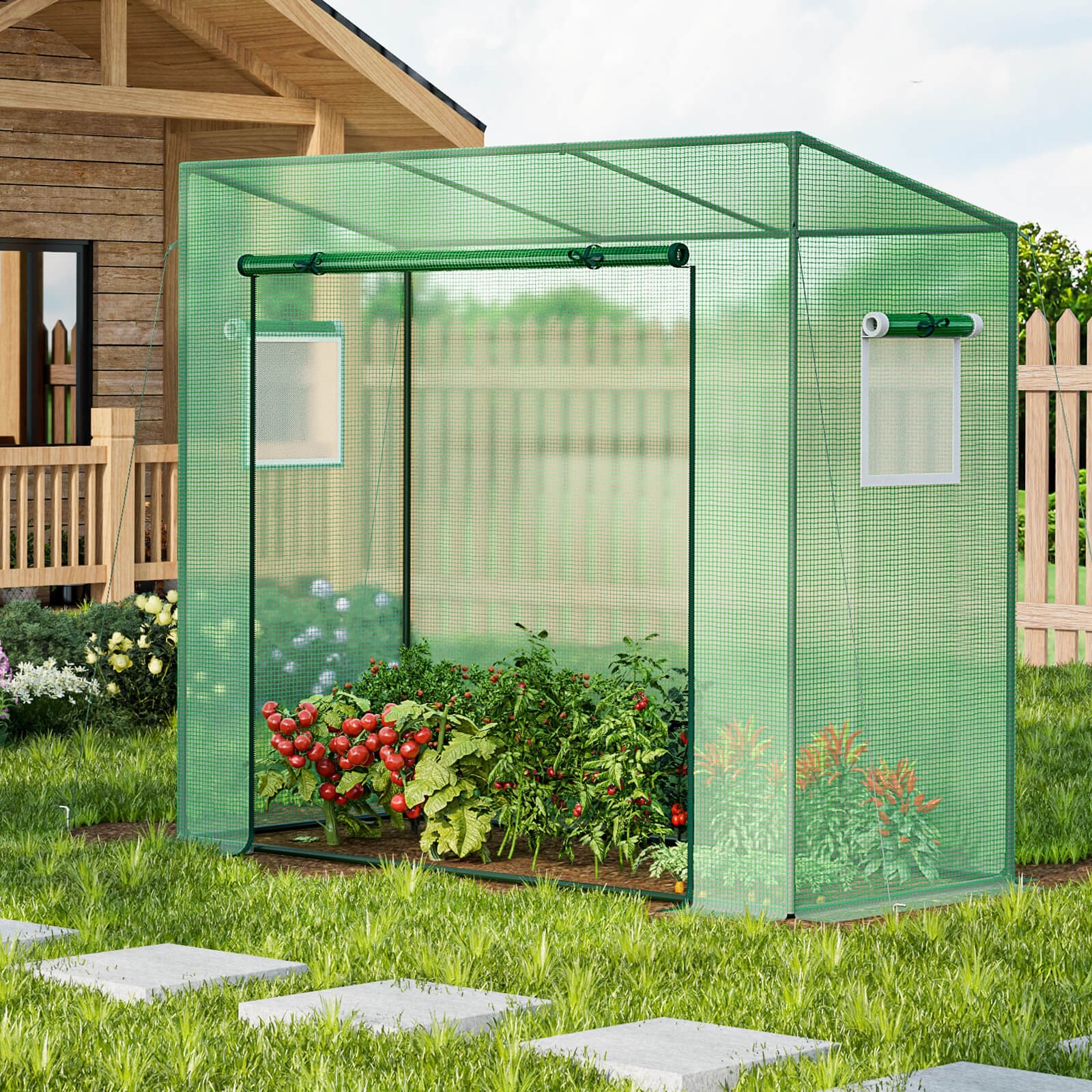 Portable Mini Greenhouse w/PE  - Greenhouse Mini Indoor recension och pris