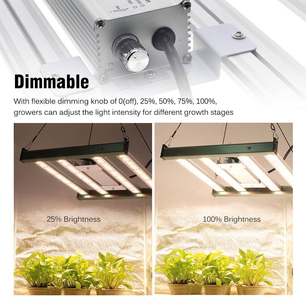 Full Spectrum LED Grow Light 1 - Greenhouse Mini Indoor recension och pris