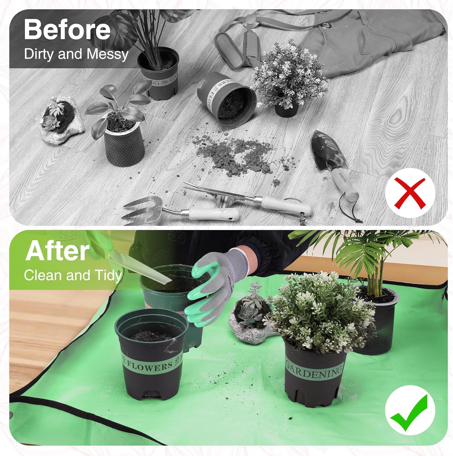 5PCS Aluminum Garden Tool Set  - Gardening Tools Images recension och pris