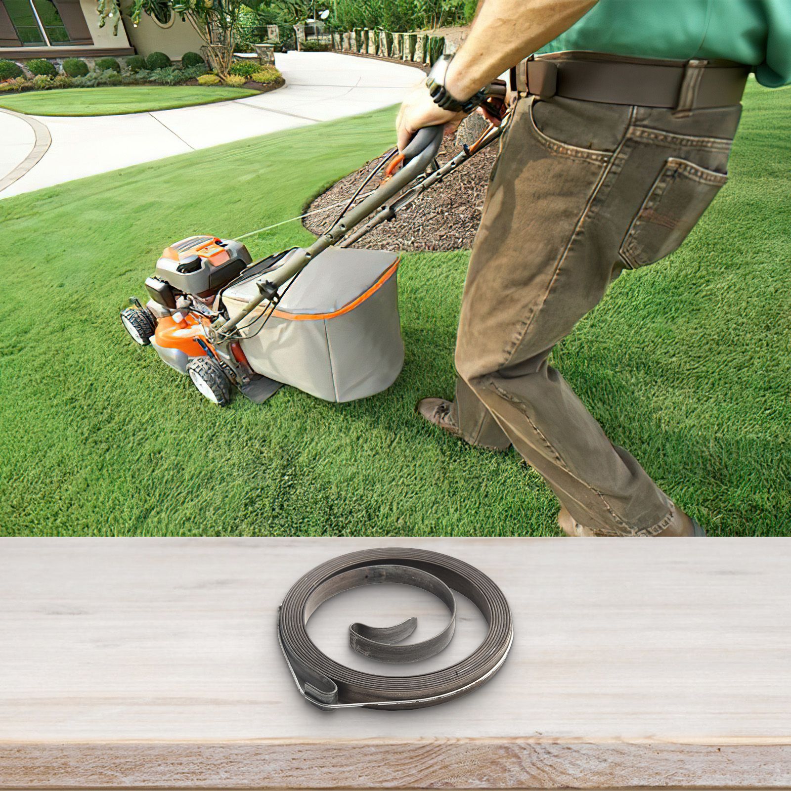Mower Recoil Spring Recoil Sta - Gardening Tools Picture recension och pris