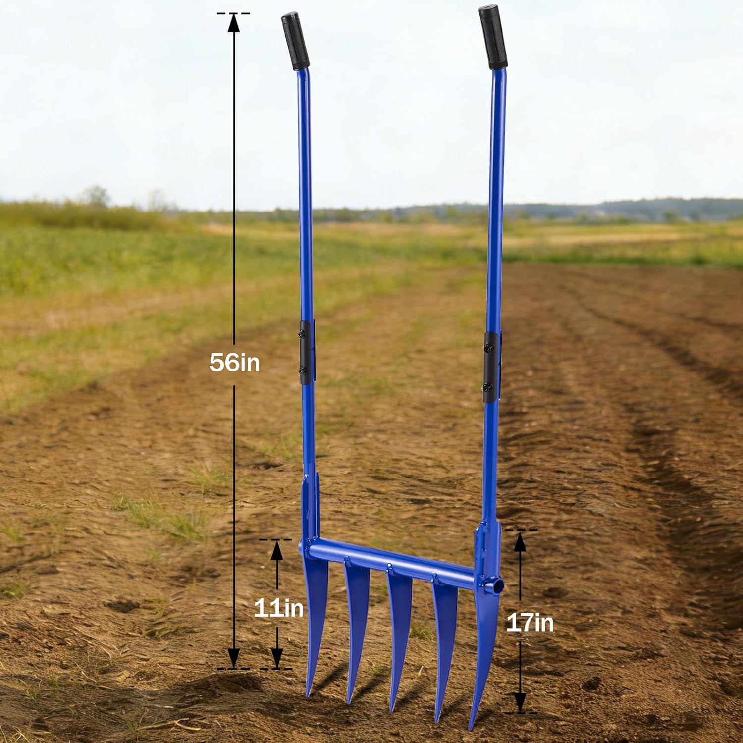 56'' Heavy Duty Broadfork for  - Gardening Tools Sharp recension och pris